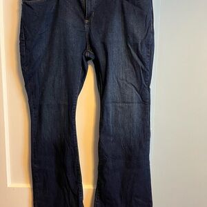 Banana Republic Women's Navy Boot Cut Jeans